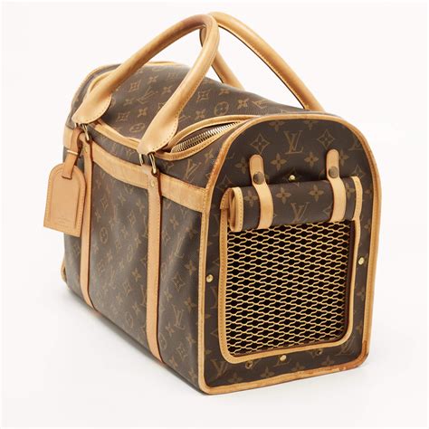 guinzaglio per cani louis vuitton|Trasportino per cani 40 Tela Monogram .